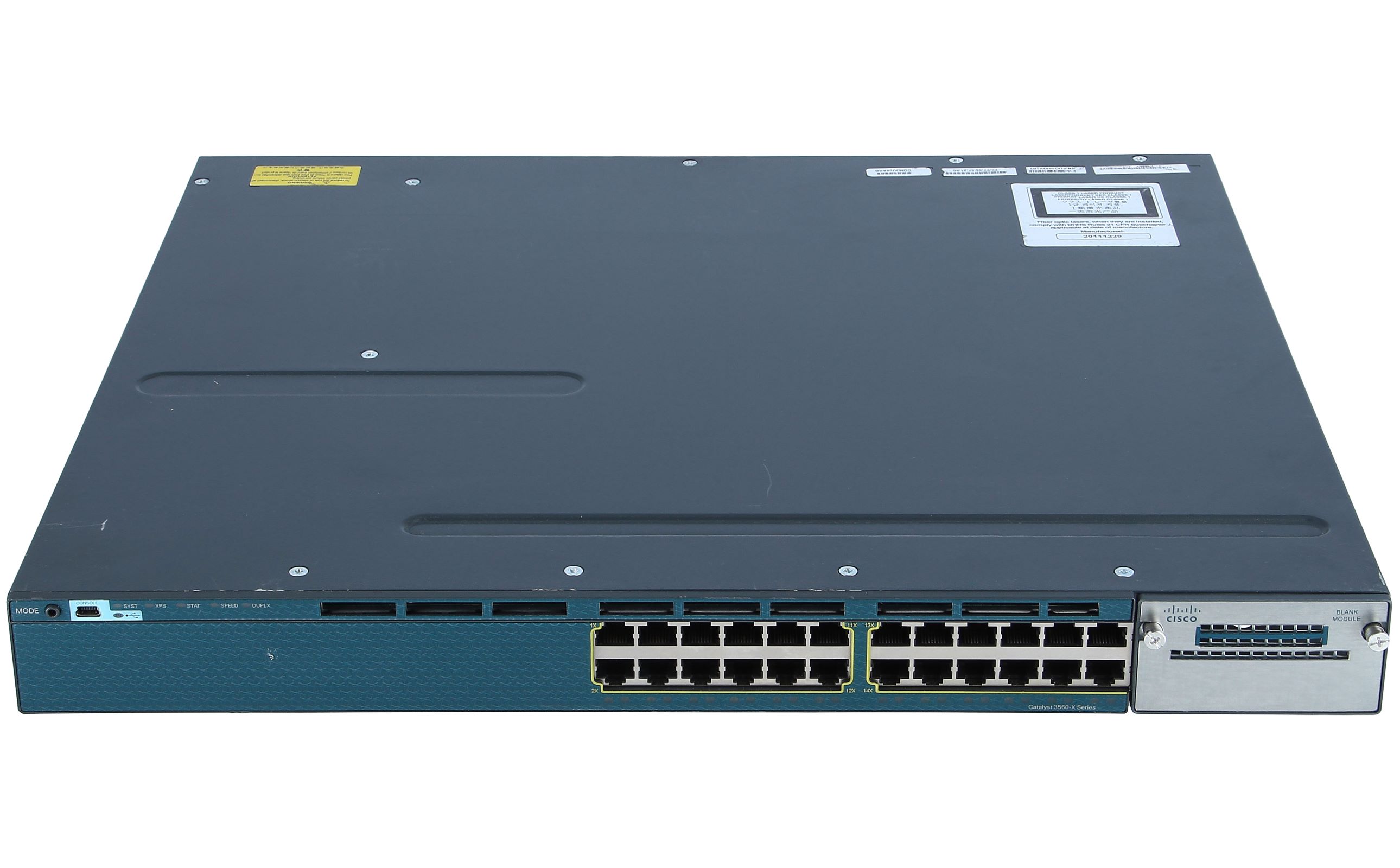 WS-C3560X-24P-S (Ch)