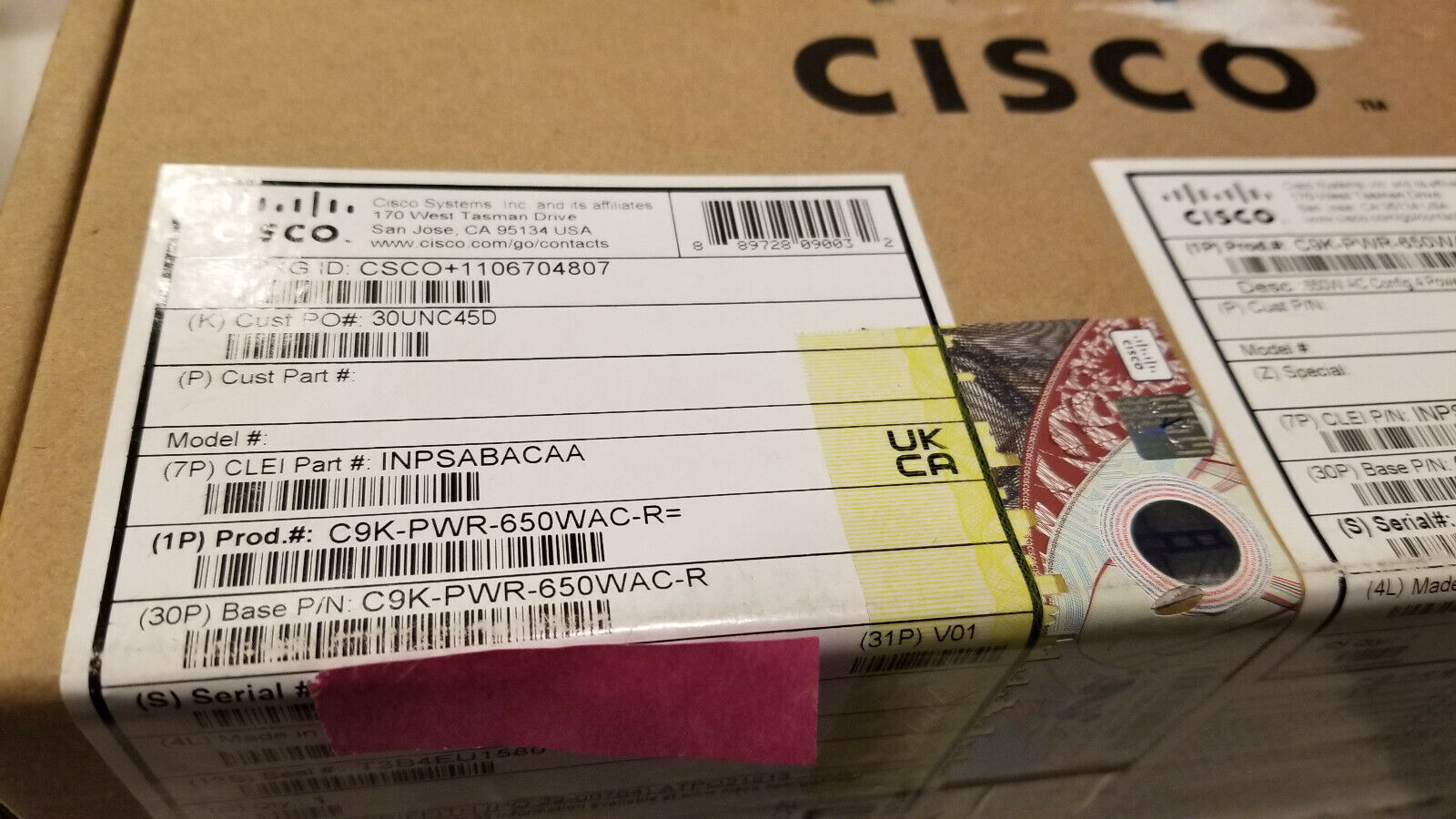 C9K-PWR-650WAC-R (ch)
