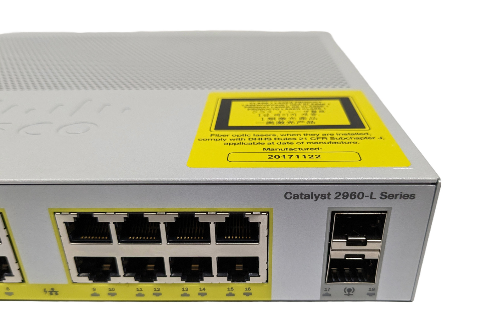 WS-C2960L-16PS-LL (Ch)