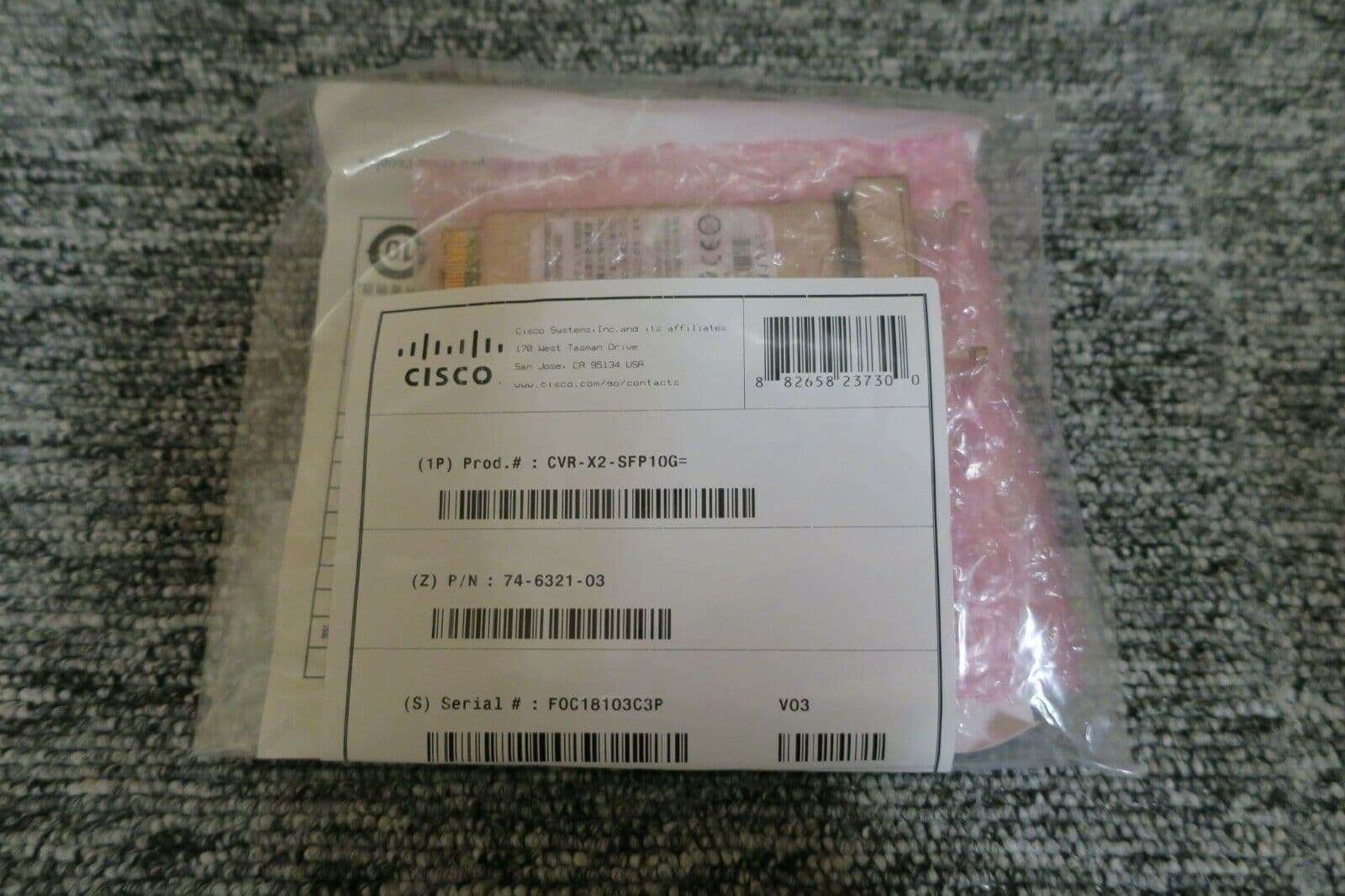 CVR-X2-SFP10G (Ch)