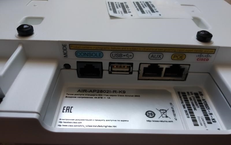 AIR-AP2802I-E-K9 (Ch)