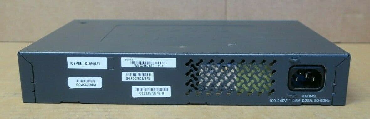 WS-C2960-8TC-L (Ch)