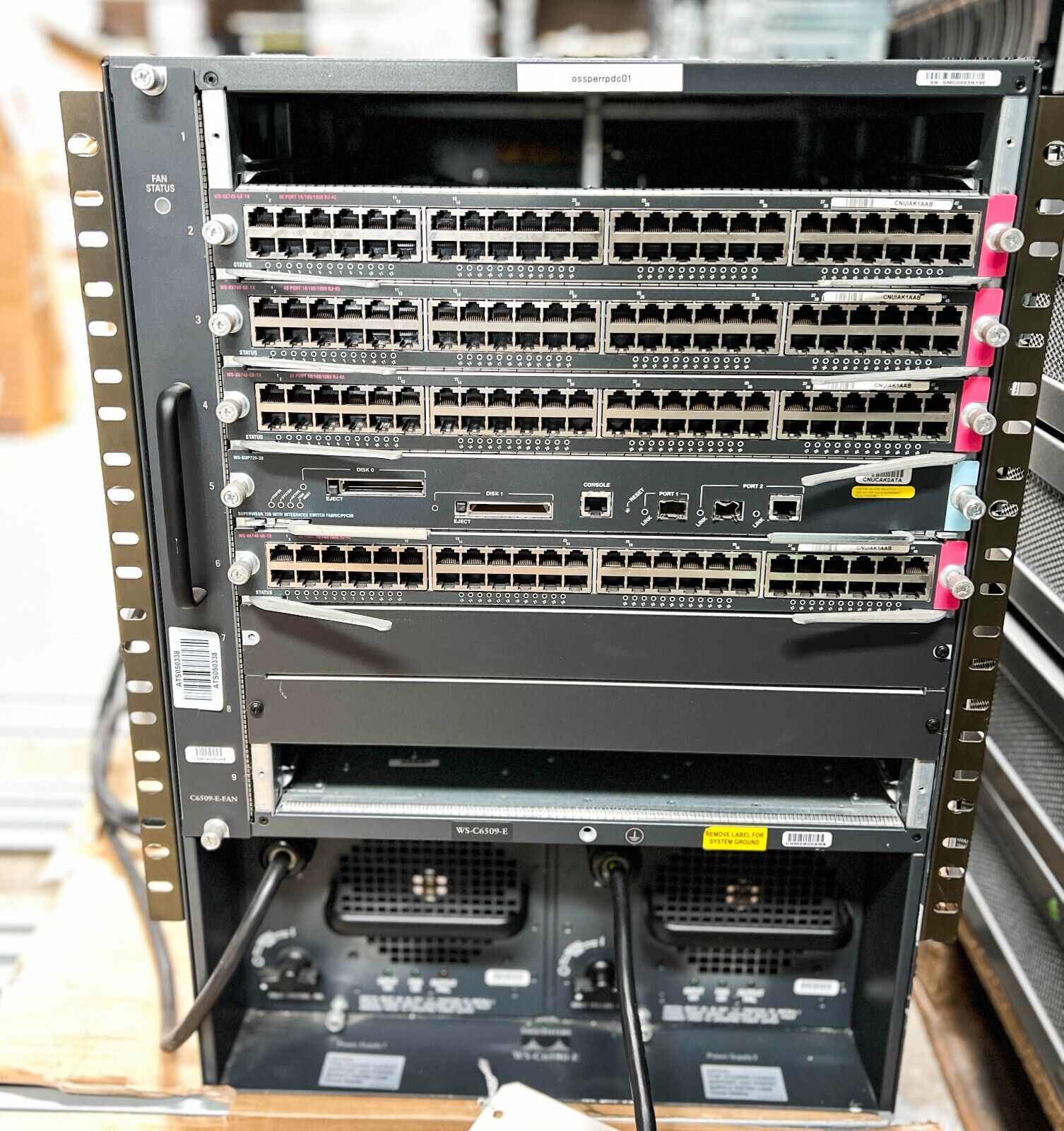 WS-C6509-E (Ch)